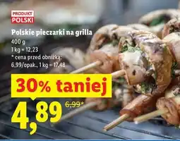 Lidl Polskie pieczarki na grilla oferta