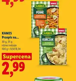 Lidl KAMIS Przepis na oferta