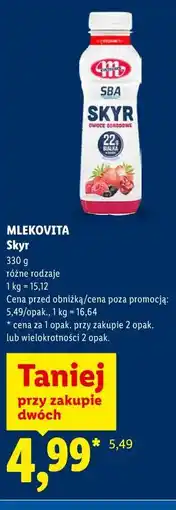 Lidl MLEKOVITA Skyr oferta