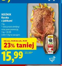Lidl RZEŹNIK Kaczka z jabłkami oferta
