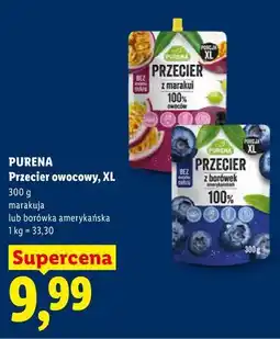 Lidl PURENA Przecier owocowy, XL oferta