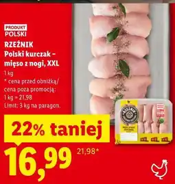 Lidl Polski kurczak - mięso z nogi, XXL oferta