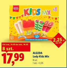 Lidl Lody Kids Mix ALGIDA oferta