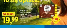 Lidl BON GELATI Lody na patyku, 8-pak, XXL oferta