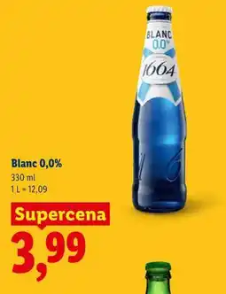 Lidl Blanc 0,0% oferta