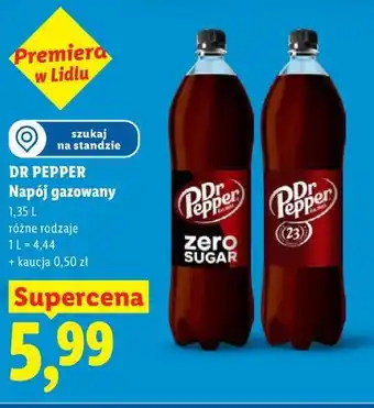 Lidl Napój gazowany DR PEPPER oferta