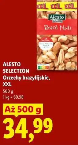 Lidl Alesto Selection Orzechy brazylijskie, XXL oferta