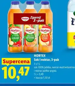 Lidl HORTEX Sok i nektar, 3-pak oferta