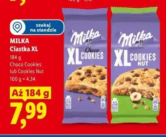Lidl MILKA Ciastka XL oferta