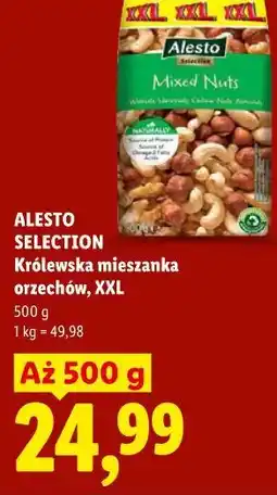 Lidl Alesto Selection Królewska mieszanka orzechów, XXL oferta