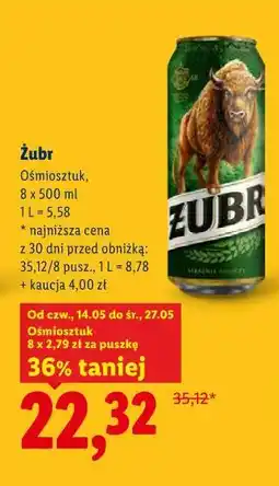 Lidl Żubr Ośmiosztuk oferta