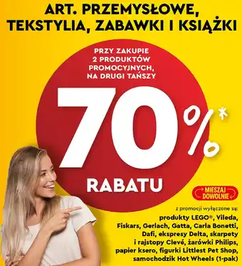 Biedronka Art. Przemysłowe, tekstylia, zabawki i książki oferta
