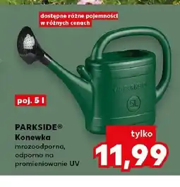Kaufland Konewka PARKSIDE 5l mrozoodporna odporna na promieniowanie UV oferta