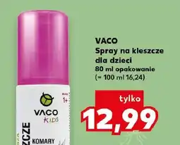 Kaufland Spray na kleszcze dla dzieci Vaco Kids 2w1 oferta