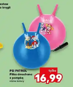 Kaufland Piłka dmuchana z pompką Psi Patrol oferta
