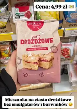 Dino Mieszanka na ciasto drożdżowe DARPOL bez emulgatorów i barwników oferta