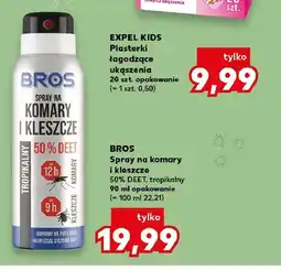 Kaufland Spray na komary i kleszcze tropikalny 50% DEET Bros oferta