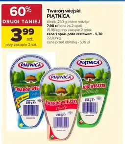 Carrefour Twaróg wiejski półtłusty Piątnica klinek oferta