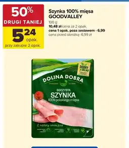 Carrefour Szynka 100% mięsa GOODVALLEY oferta