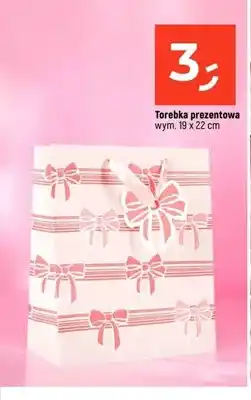 Dealz Torebka prezentowa 19x22cm oferta