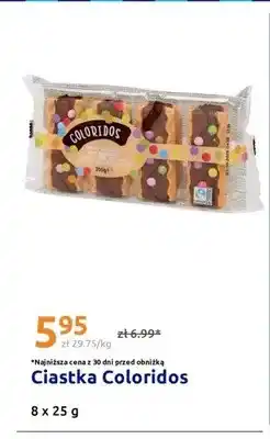 Action Ciastka Coloridos 8-pak oferta