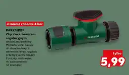 Kaufland Złączka z zaworem regulacyjnym PARKSIDE ciśnienie robocze 4 bar oferta