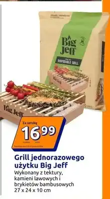 Action Grill jednorazowego użytku Big Jeff 27x24x10cm oferta