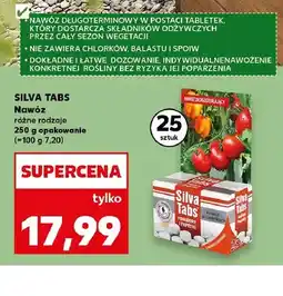 Kaufland Nawóz w tabletkach pomidory i papryki SILVA TABS oferta