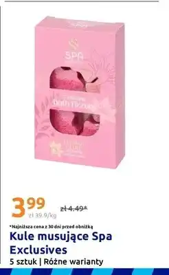 Action Kule musujące Spa Exclusives 5-pak oferta