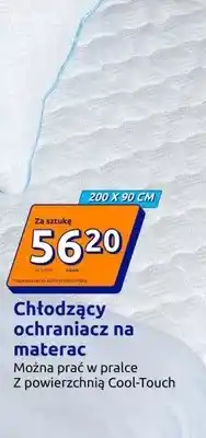 Action Chłodzący ochraniacz na materac 200x90cm z powierzchnią Cool-Touch oferta
