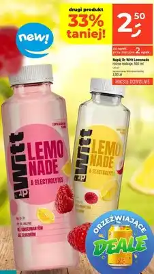 Dealz Napój Dr Witt Lemonade & Electrolytes Lemon Raspberry Flavour oferta