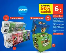 Dealz Chusteczki 3-warstwowe Kartika Minecraft 10-pak oferta