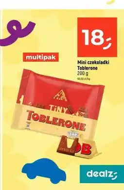 Dealz Mini czekoladki Toblerone wielopak oferta