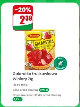 Dino Galaretka truskawkowa Winiary bez glutenu oferta