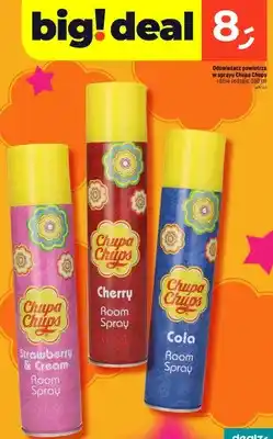 Dealz Odświeżacz powietrza w sprayu Chupa Chups Strawberry & Cream oferta