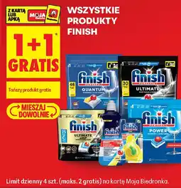 Biedronka Produkty Finish oferta