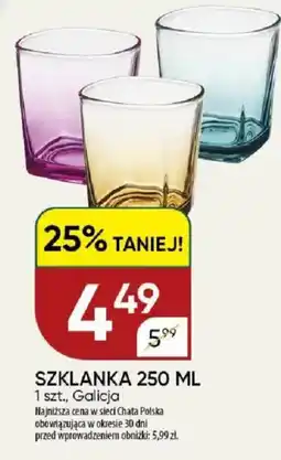 Chata Polska Szklanka Galicja oferta