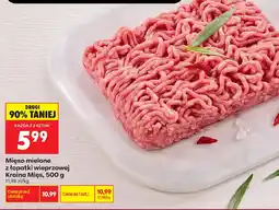 Biedronka Mięso mielone z łopatki wieprzowej Kraina Mięs oferta