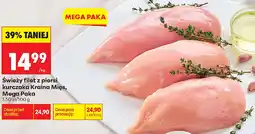 Biedronka Świeży filet z piersi kurczaka Kraina Mięs oferta