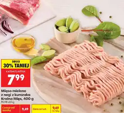 Biedronka Mięso mielone z nogi z kurczaka oferta