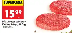 Biedronka Big burger wołowy oferta