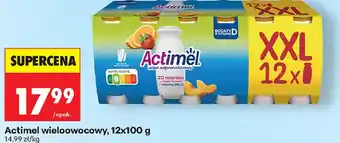 Biedronka Actimel wieloowocowy oferta