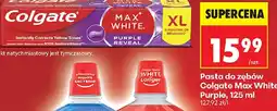 Biedronka Pasta do zębów Colgate Max White Purple oferta