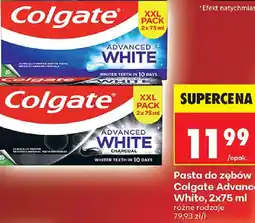 Biedronka Pasta do zębów Colgate Advanced White oferta