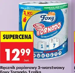 Biedronka Ręcznik papierowy Foxy Tornado oferta