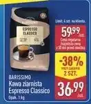 ALDI BARISSIMO Kawa ziarnista Espresso Classico oferta