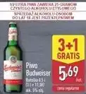 ALDI Piwo Budweiser oferta