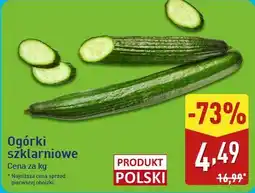 ALDI Ogórki szklarniowe oferta