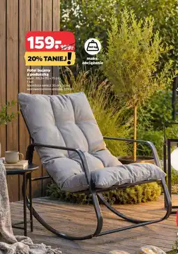 Netto Fotel bujany z poduszką oferta