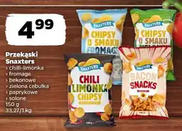 Netto Przekąski Snaxters (różne rodzaje) oferta